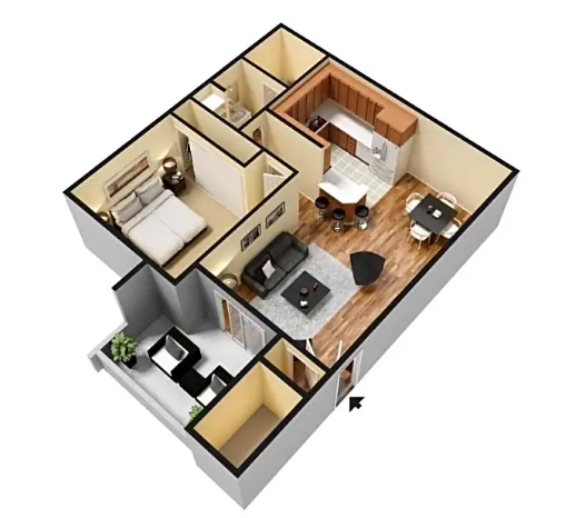 Vista Pointe Apartments | Aspen - One Bedroom Vista Pointe Apartments | Covina CA 91724 Rentals